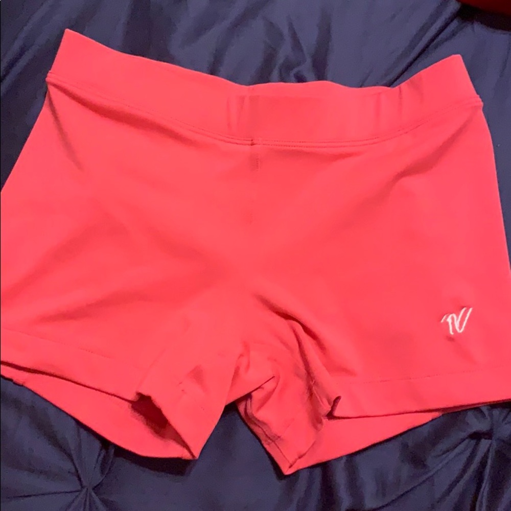 Pink varsity spanks
